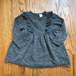 H&M Dotted Knit Dress 18M